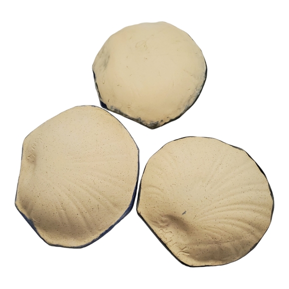 Lot 3 Sushi Wasabi Plates/Mini Catchalls. Boho chic. Gift Set or keep yourself! - Picture 6 of 7